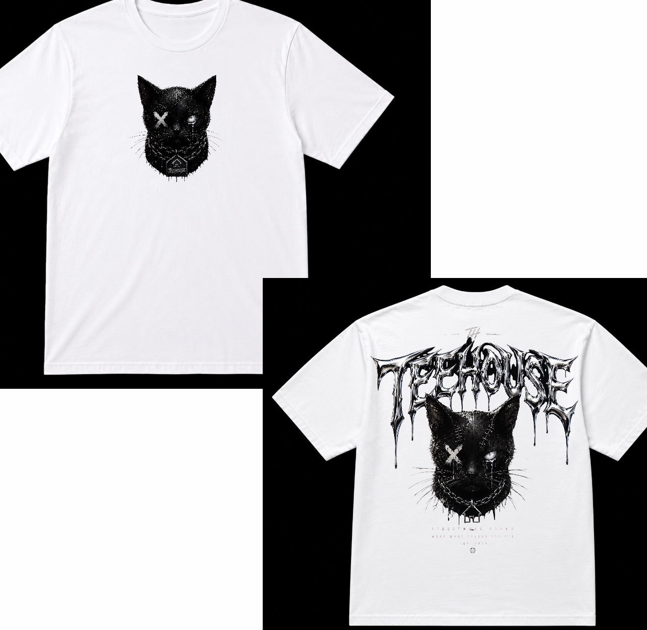 Liquid Metal TeeHouse Graphic Tee