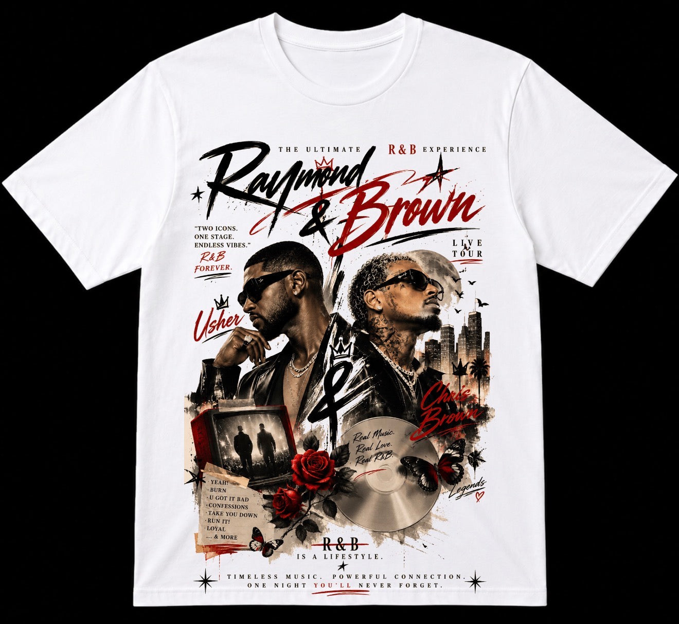R&B Tour Graphic Tees