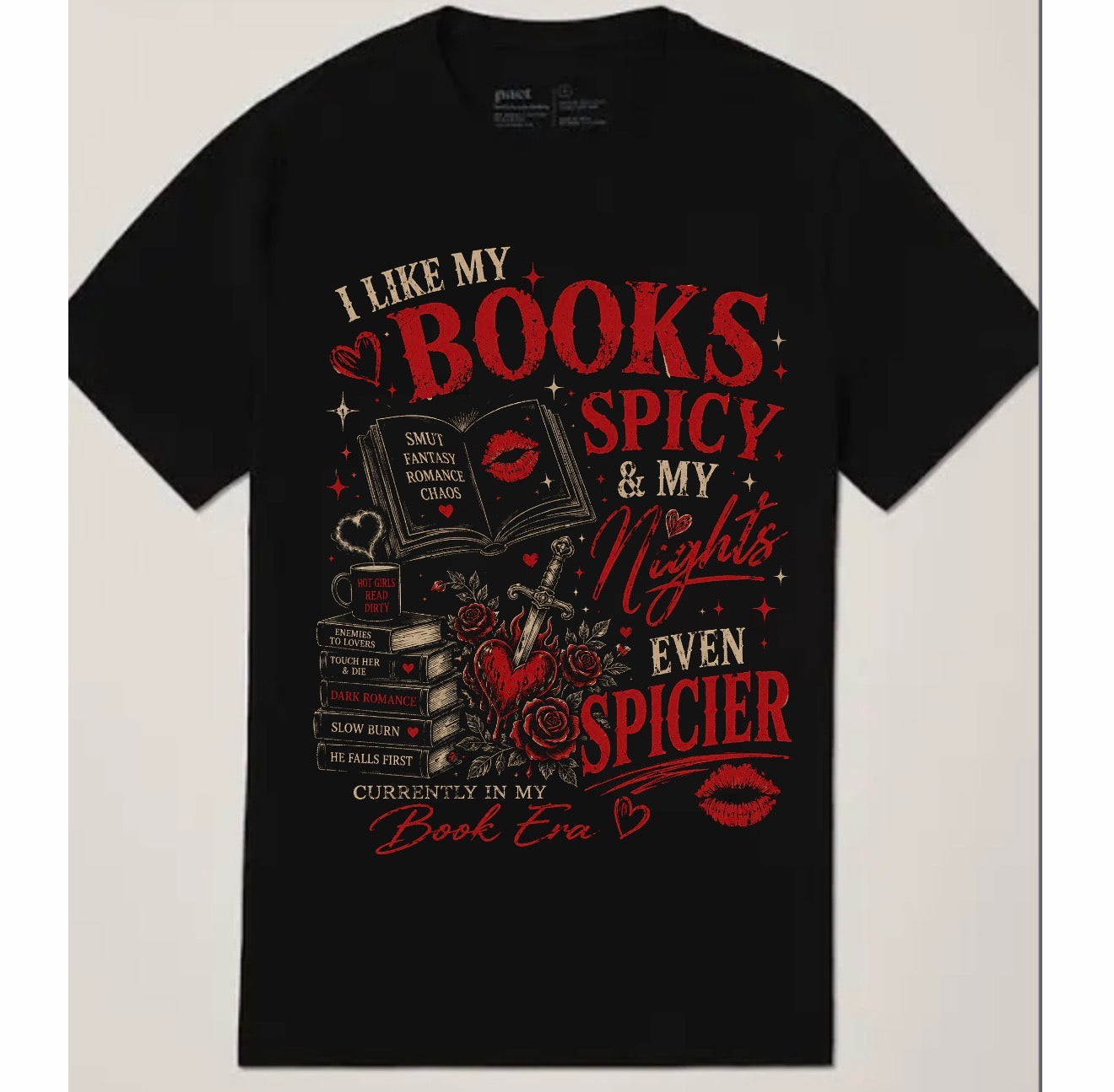 Book Lovers 100% cotton Custom Graphic Tees