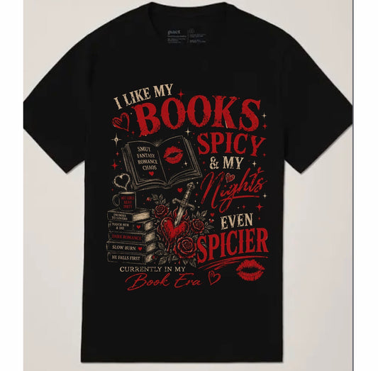 Book Lovers 100% cotton Custom Graphic Tees