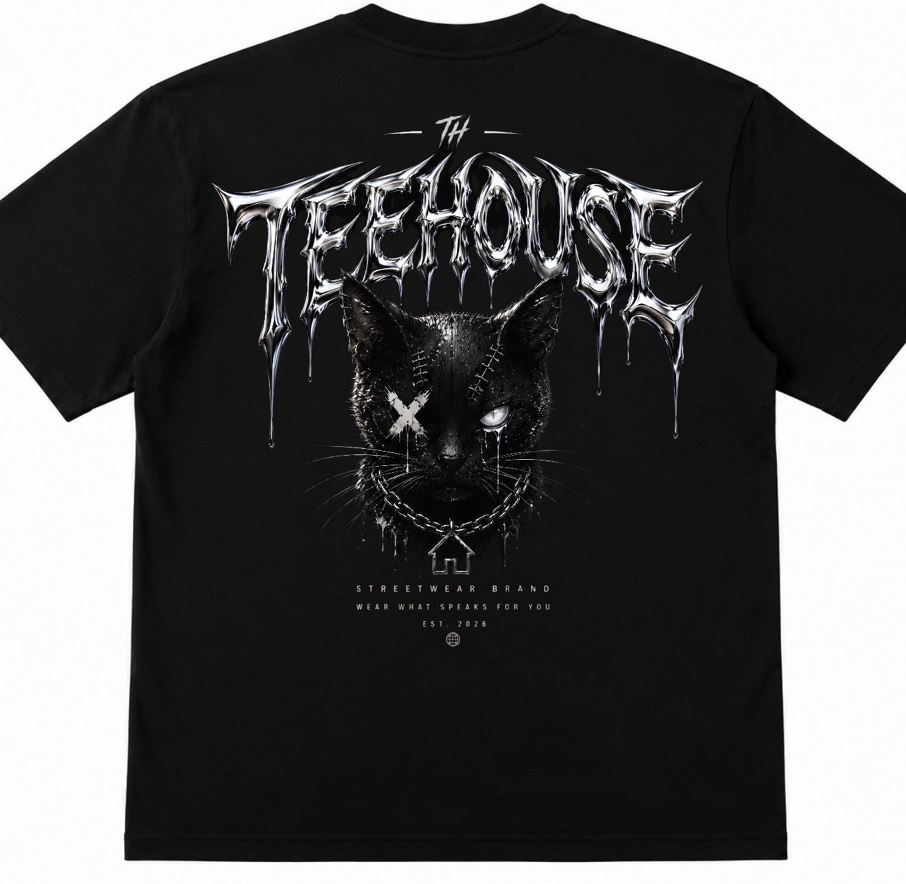 Liquid Metal TeeHouse Graphic Tee