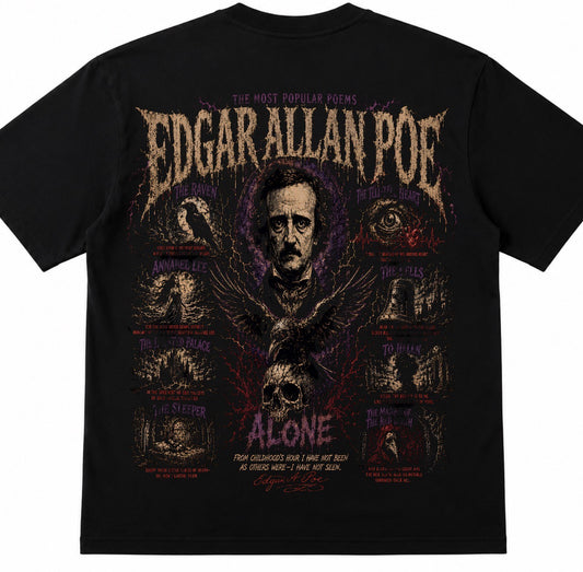 Edgar Allan Poe Graphic Tee